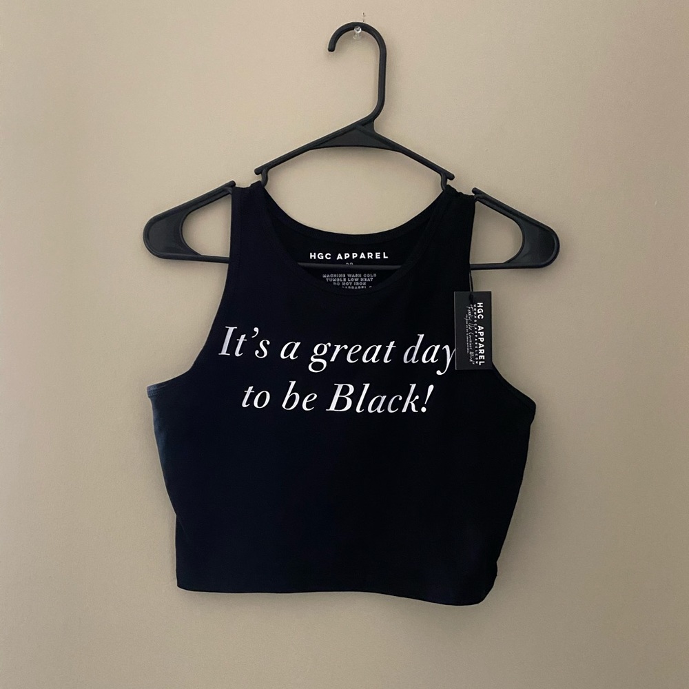 Black Pride Crop Top